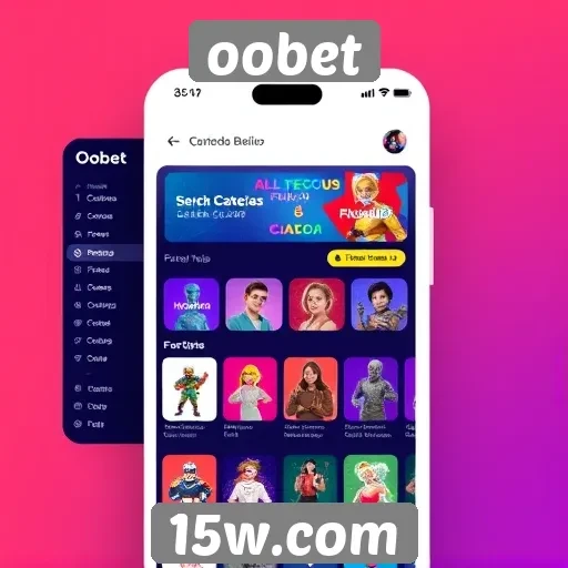 Interface amigável melhora a experiência no Oobet